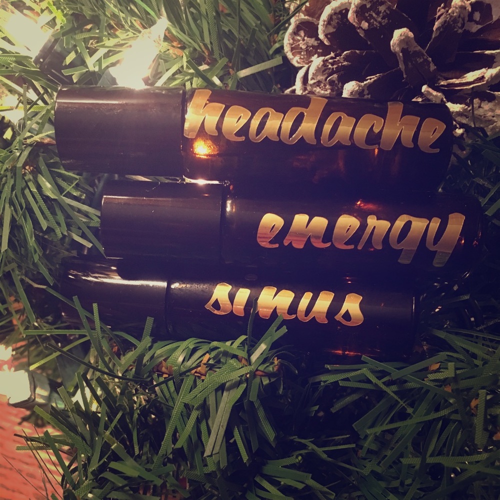 Energy and Anxiety roller balls.